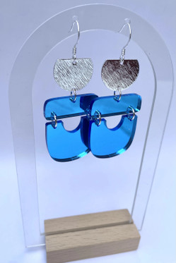 Peiliporina - Sininen