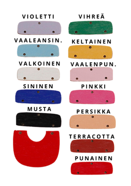 Porina, kokoa omasi - punainen