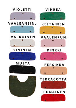 Porina, kokoa omasi - tummanvihreä