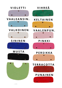 Porina, kokoa omasi - vaaleanvihreä