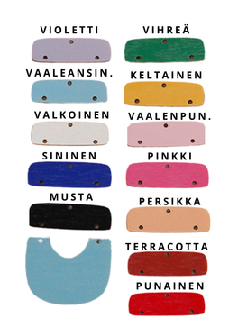 Porina, kokoa omasi - vaaleansininen