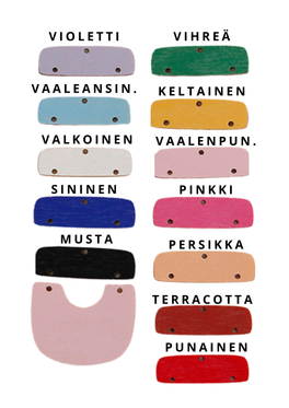 Porina, kokoa omasi - vaaleanpunainen