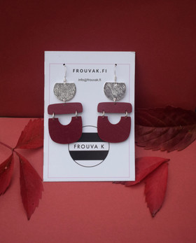 Porina - viininpunainen