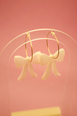 Sievä rusetti, valkoinen