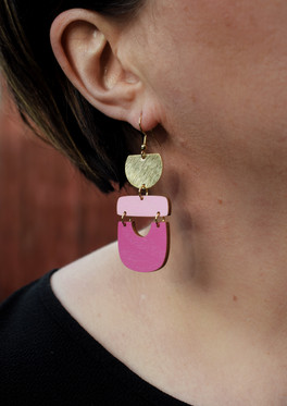 Porina, pinkki-vaaleanpunainen