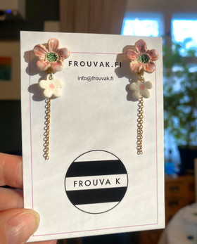 Kirsikkaputous - nappiketjulla