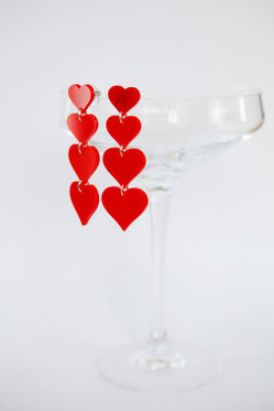 Sydänketju, punainen (nappi)