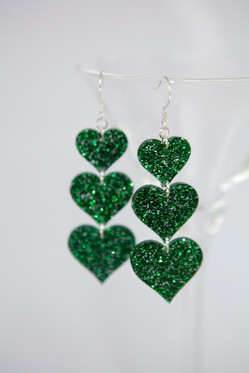 Sydänketju, vihreä