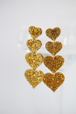 Sydänketju, kulta (nappi)