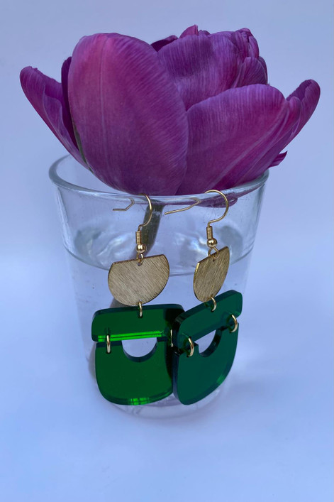 Peiliporina - vihreä