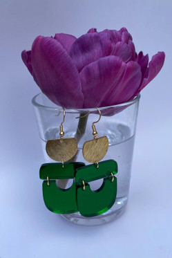 Peiliporina - vihreä