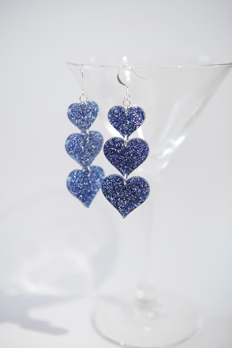 Sydänketju, sininen