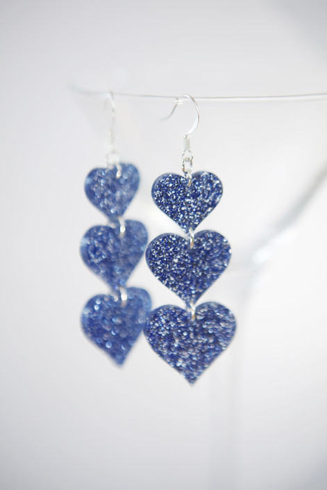 Sydänketju, sininen