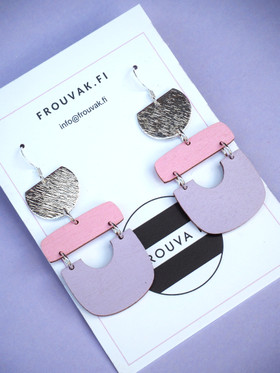 Porina, violetti-vaaleanpunainen