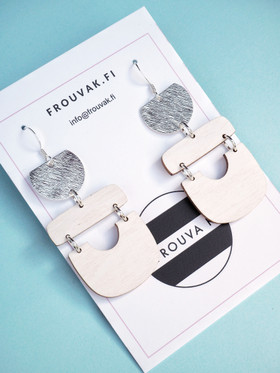 Porina, valkoinen-valkoinen