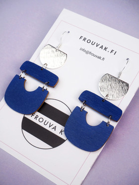 Porina, sininen-sininen