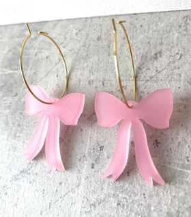 Sievä rusetti, vaaleanpunainen