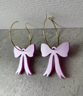 Sievä rusetti, violetti