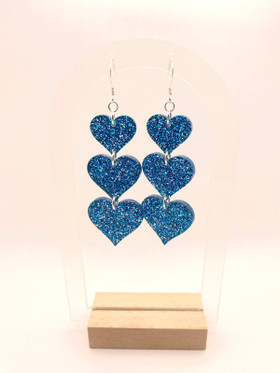 Sydänketju, sähkönsininen