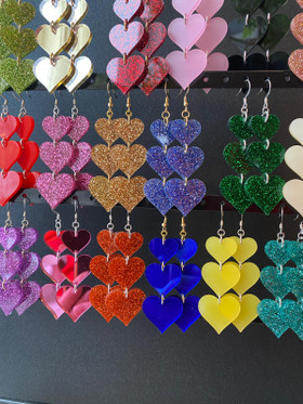 Sydänketju, koukku (kaikki värit)