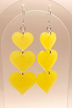 Sydänketju, keltainen huurre