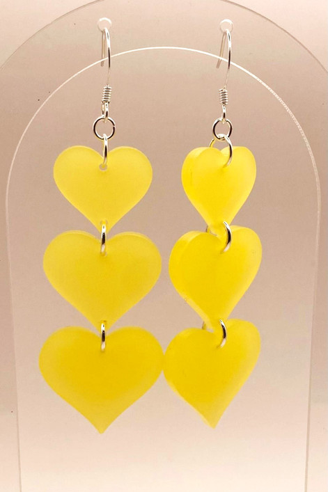 Sydänketju, keltainen huurre