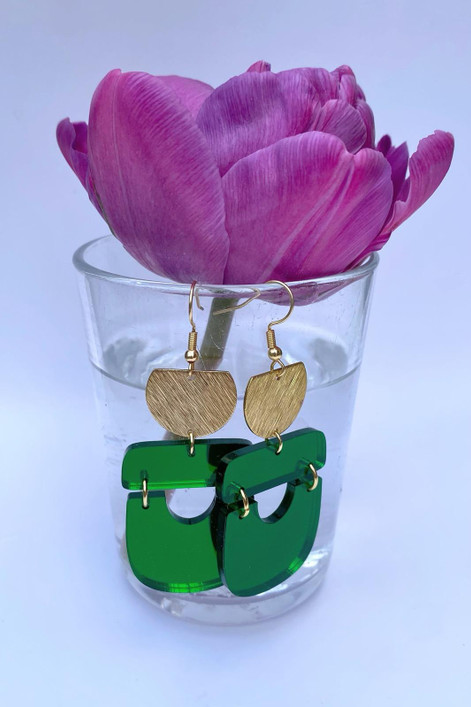 Peiliporina - vihreä