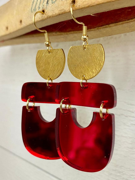 Peiliporina - punainen