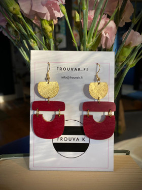 Porina - viininpunainen