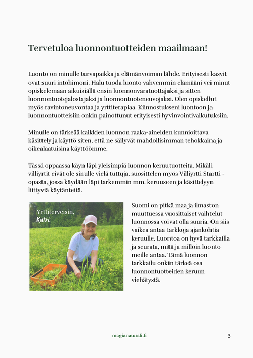 Kerääjän opas ja kalenteri