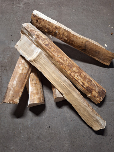 Koivuhalko 50cm (kuorittu), sis. kuljetusmaksun