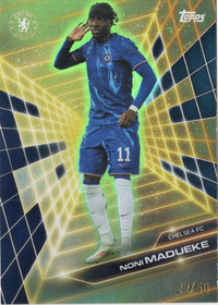 Noni Madueke 2024-25 Topps Chelsea Fan Set - Golden Future Black /50 #GF-5
