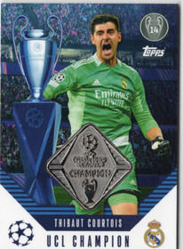 Thibaut Courtois 2024-25 Topps Match Attax UEFA Club Comp. - UCL Champion Memento Relic #UCLC-TC