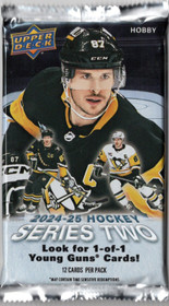 2024-25 Upper Deck Series 2 Hockey Hobby irtopussi, 1kpl