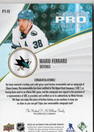 2023-24 Upper Deck Ultimate Collection - Pro Threads #PT-FE Mario Ferraro AU, MEM, SN99