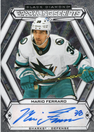 2023-24 Upper Deck Black Diamond - Sparkling Scripts #SC-FE Mario Ferraro AU