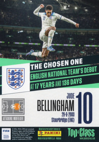 2024 Panini Top Class Unbeatable True Blue #267 Jude Bellingham UNB