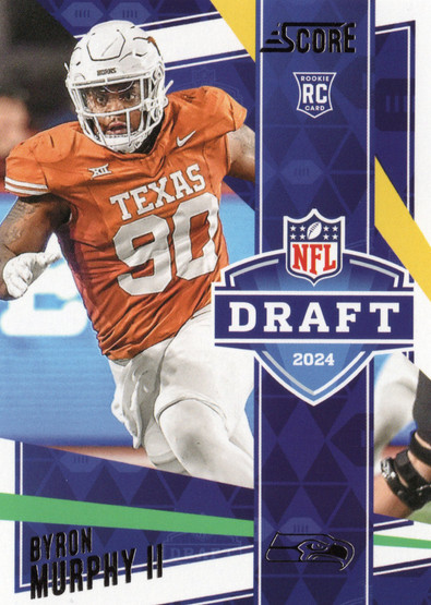 2024 Panini Score NFL Draft #18 Byron Murphy II