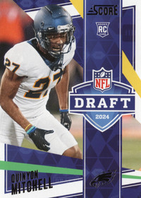 2024 Panini Score NFL Draft #10 Quinyon Mitchell
