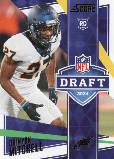 2024 Panini Score NFL Draft #10 Quinyon Mitchell