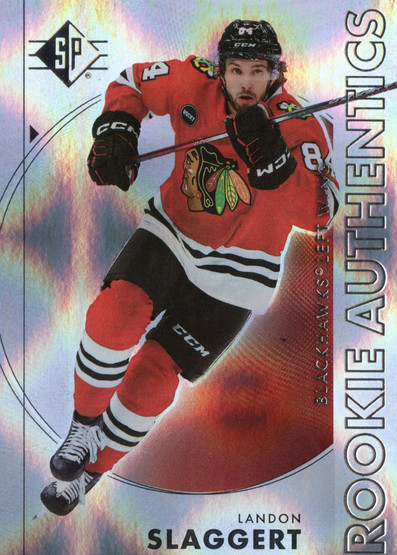 2024-25 SP Patterned Foilboard #121 Landon Slaggert RA