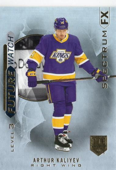 2020-21 SP Authentic Bounty Spectrum FX #S99 Arthur Kaliyev