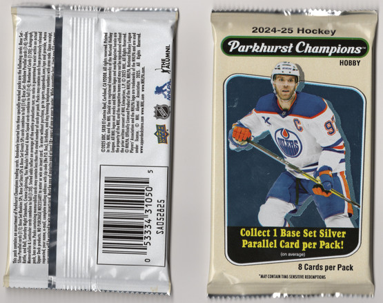 2024-25 Upper Deck Parkhurst Champions Hockey Hobby, irtopussi 1kpl