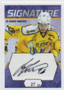2021-22 Cardset Jarkko Immonen Signature /125