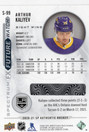 2020-21 SP Authentic Bounty Spectrum FX #S99 Arthur Kaliyev