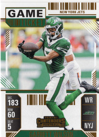 2024 Panini Contenders Game Ticket Bronze #77 Garrett Wilson