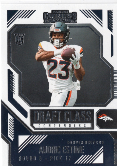 2024 Panini Contenders Draft Class Contenders #22 Audric Estime