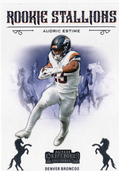 2024 Panini Contenders Rookie Stallions #22 Audric Estime