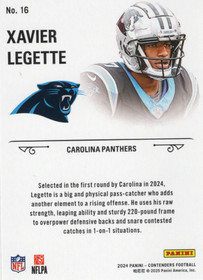 2024 Panini Contenders Rookie Stallions #16 Xavier Legette