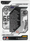 2024 Panini Contenders Historic Draft Class Contenders #5 Lawrence Taylor / Mike Singletary